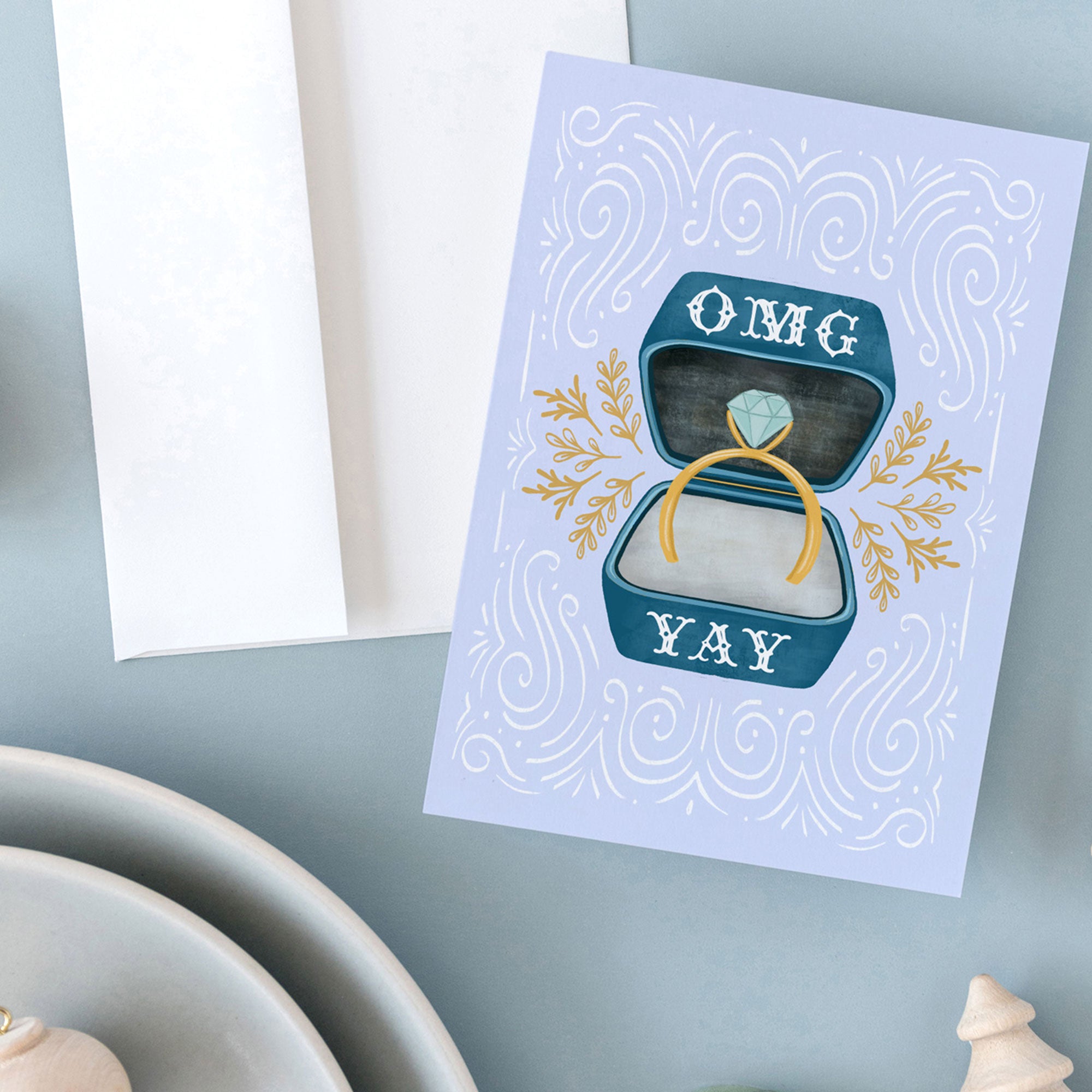 Engagement Ring - Congrats Card