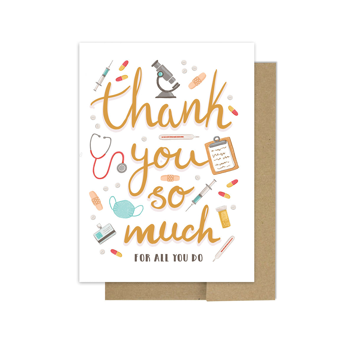 Medical Thanks - Greeting Card