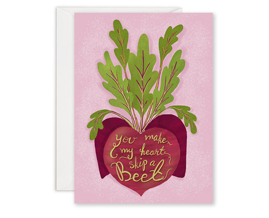 Skip a Beet - Greeting Card