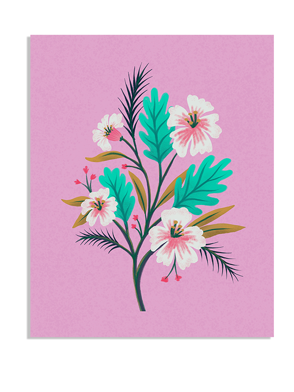 Havana Hibiscus - Art Print