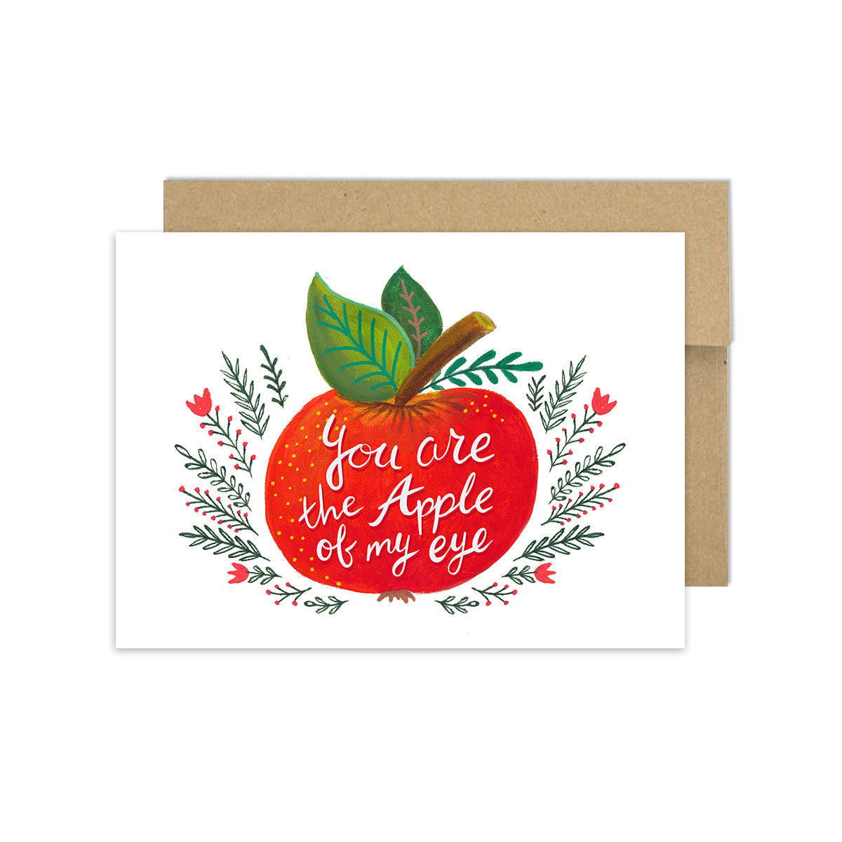 Apple of My Eye - Greeting Card
