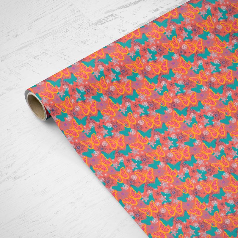 gift wrapping paper roll