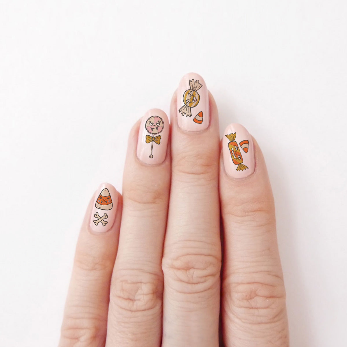 Trick of Treat Candy Nail Decals