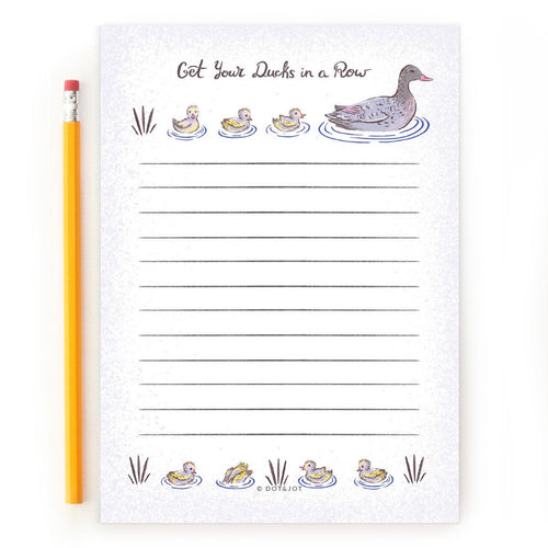 Ducks in a Row - Notepad