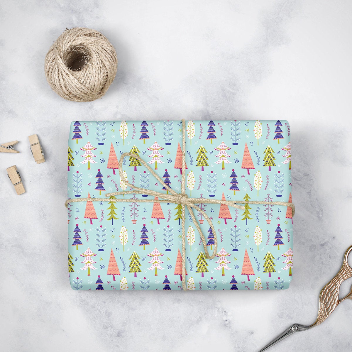 Christmas Trees- Wrapping Paper