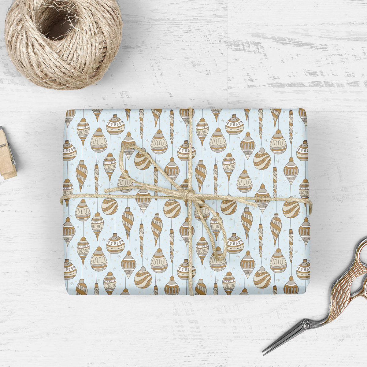 Christmas Ornaments- Wrapping Paper