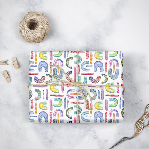Watercolor Rainbows - Wrapping Paper