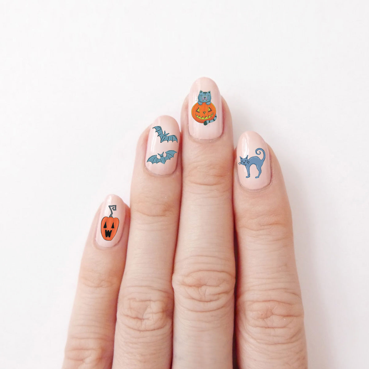 Halloween Waterslide Nail Decals