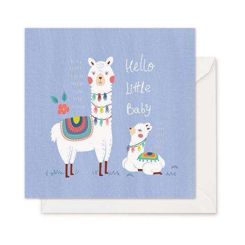New Baby Llama - Congrats Card