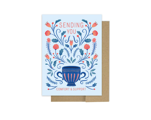Soothing Comfort - Sympathy Card