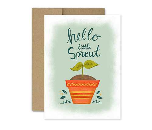 Lil Sprout- Congrats Card