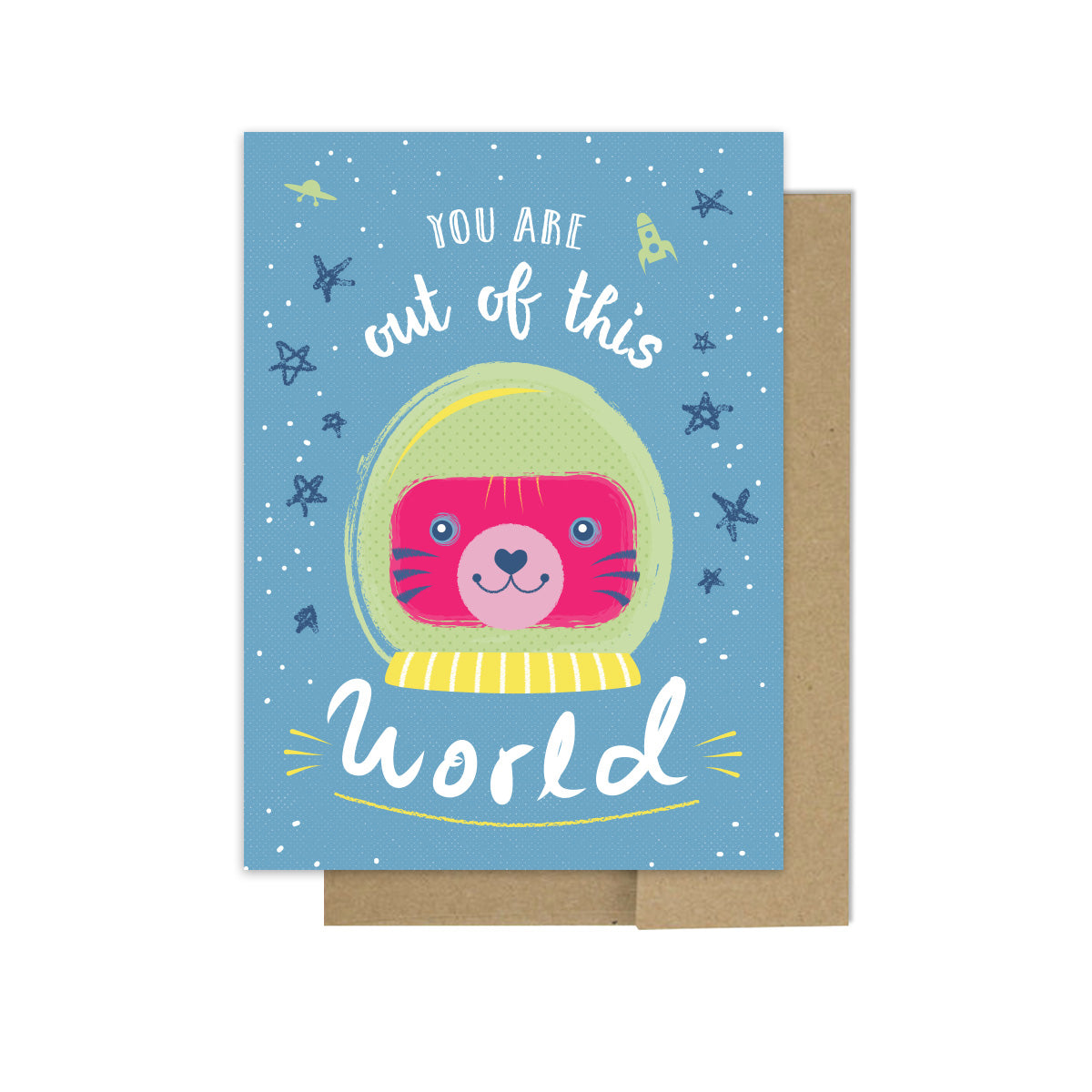 Out of This World - Greeting Card