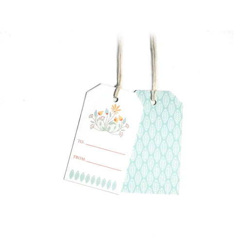 Floral Garland - Gift Tags
