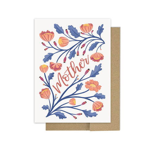 Floral Mother Dearest - Greeting Card