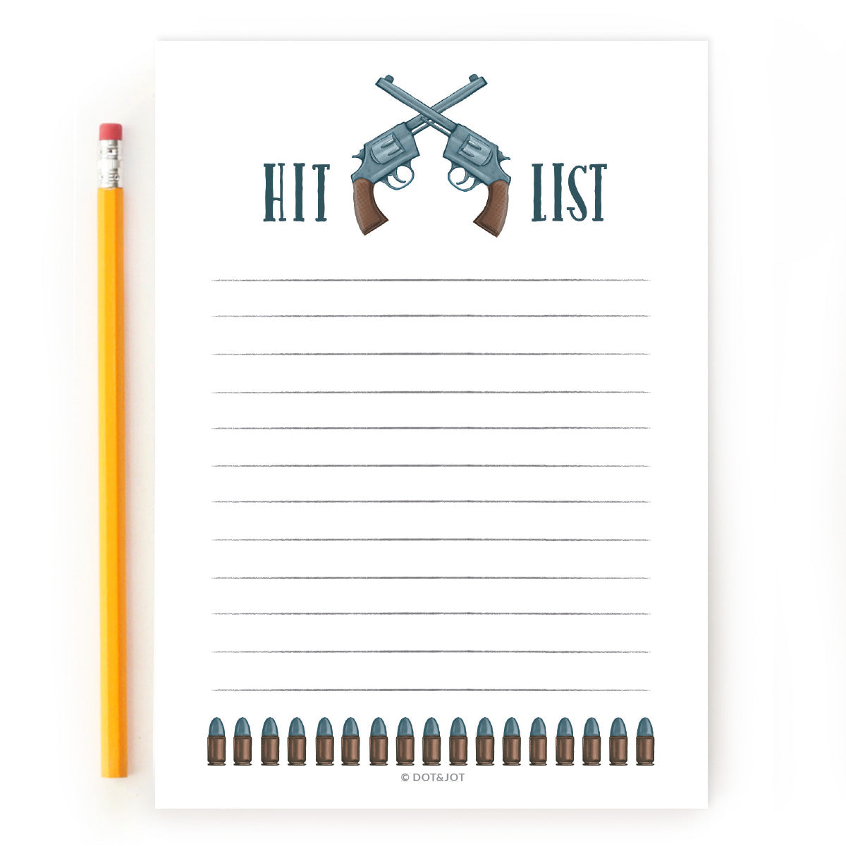 To Do List Illustrated 50-page Notepad 