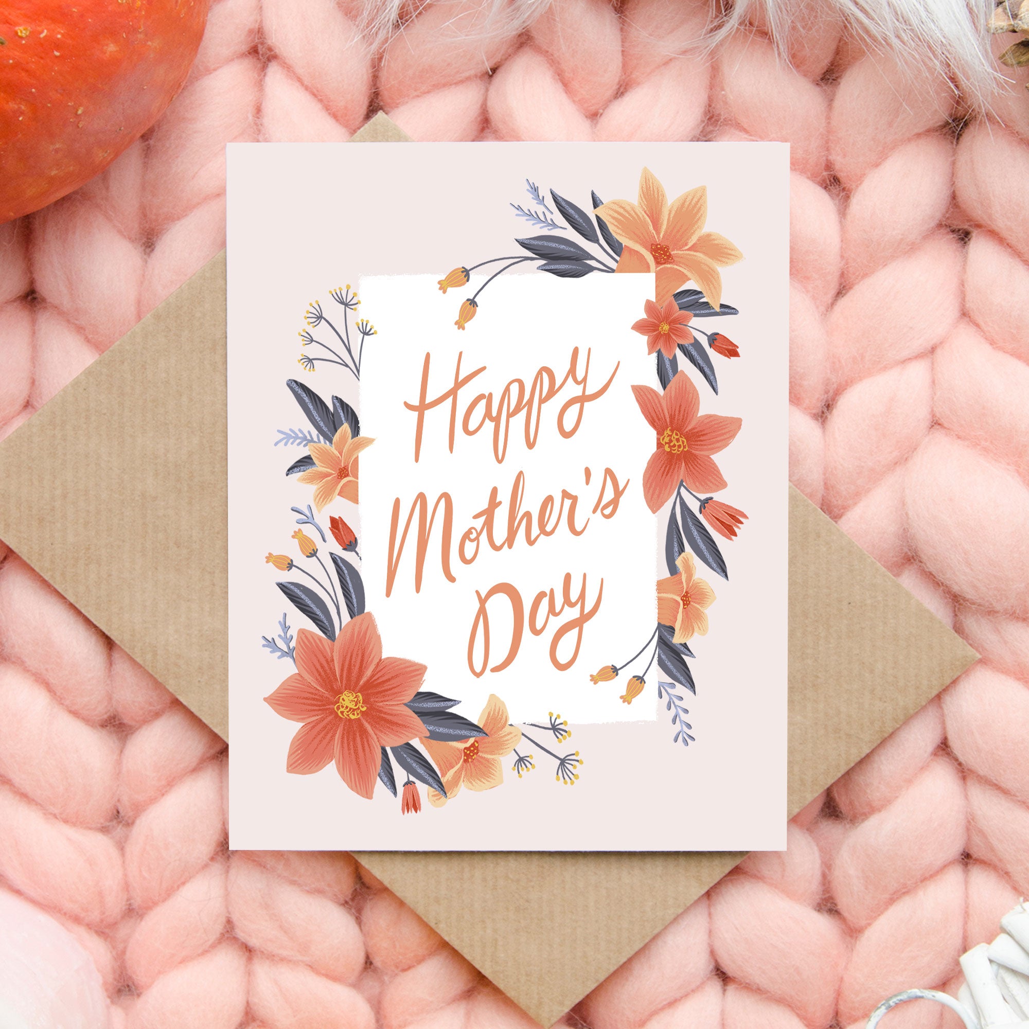 Floral Mother's Day - Greeting Card