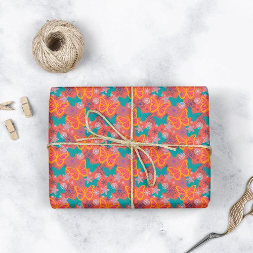 Butterflies Nectar- Wrapping Paper