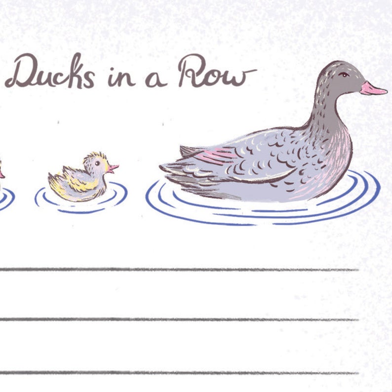 Ducks in a Row - Notepad