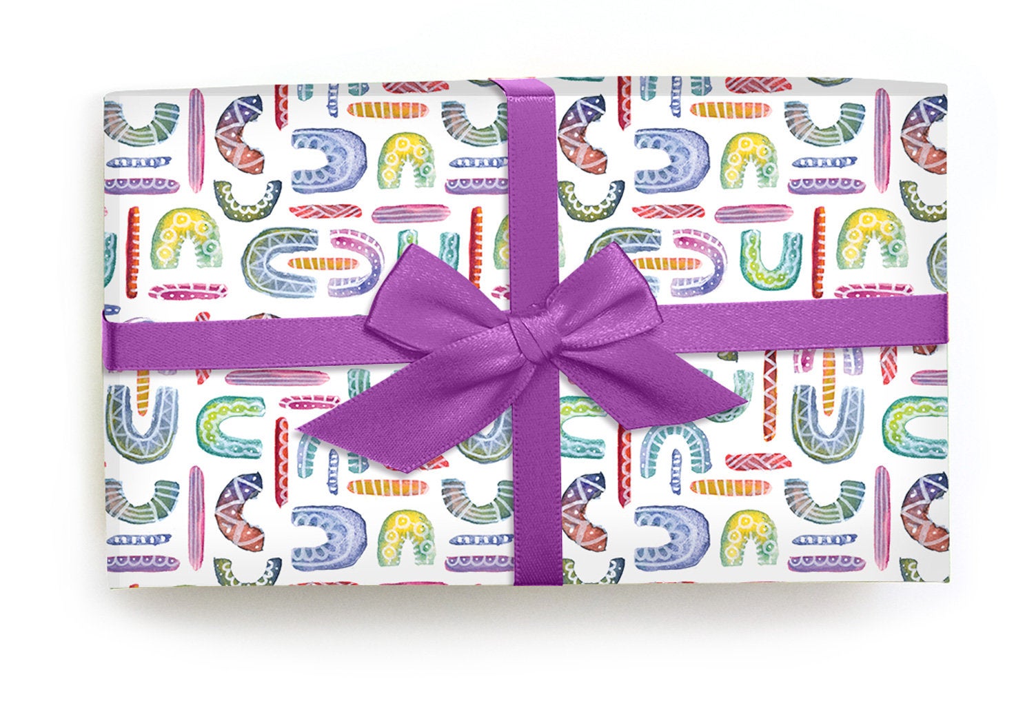 Watercolor Rainbows - Wrapping Paper