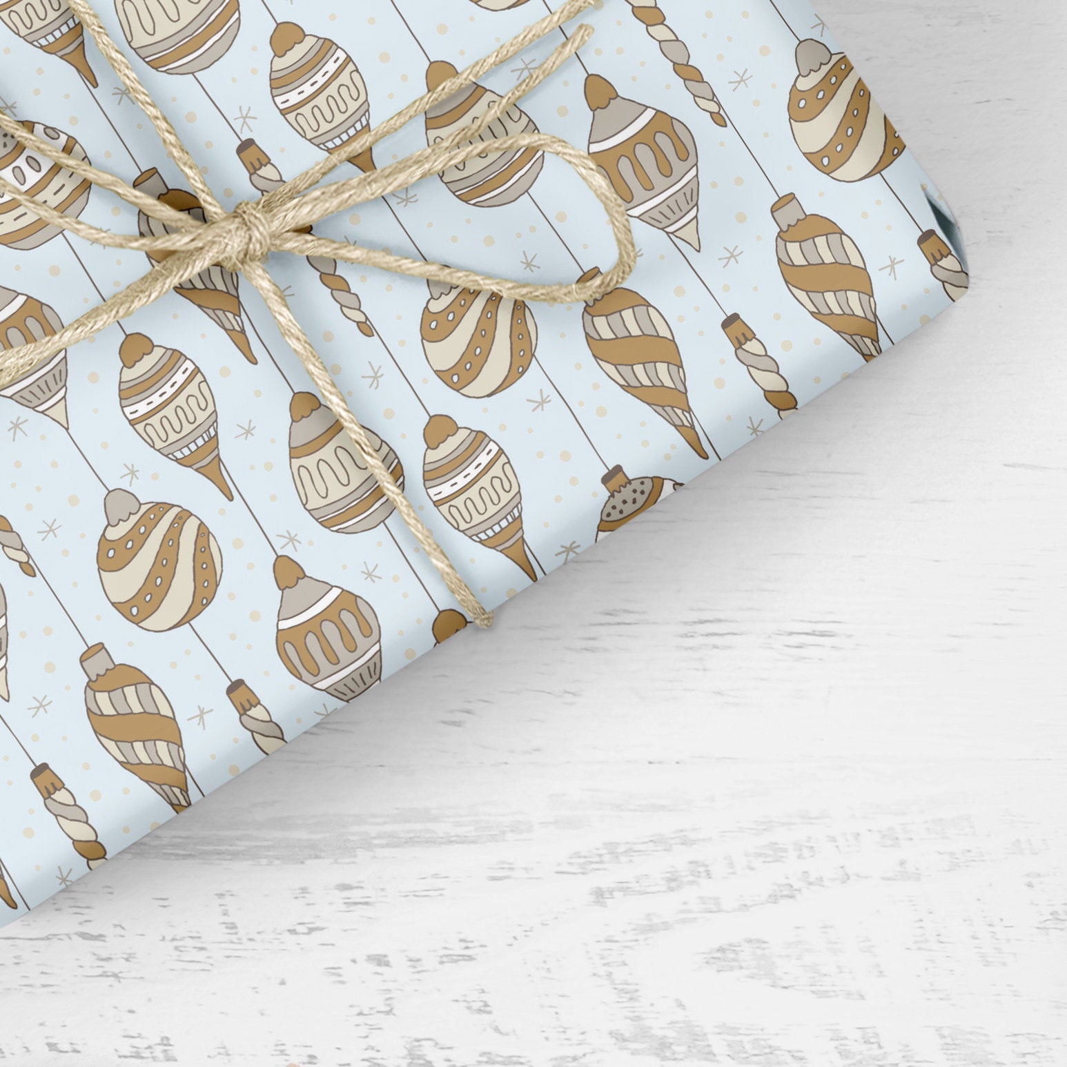 Christmas Ornaments- Wrapping Paper
